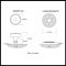 Product Specs for Emtek 8106 Waverly Knob with Lancaster Rosette