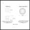 Product Specs for Emtek 8107 Astoria Knob with Ribbon & Reed Rosette