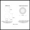 Product Specs for Emtek 8107 Bristol Knob with Ribbon & Reed Rosette