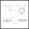 Product Specs for Emtek 8107 Diamond Crystal Knob with Ribbon & Reed Rosette