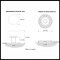 Product Specs for Emtek 8107 Providence Crystal Knob with Ribbon & Reed Rosette