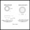 Product Specs for Emtek 8107 Ribbon & Reed Knob with Ribbon & Reed Rosette
