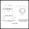 Product Specs for Emtek 8107 Ribbon & Reed Lever with Ribbon & Reed Rosette