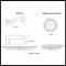 Product Specs for Emtek 8107 Rustic Lever with Ribbon & Reed Rosette