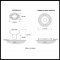 Product Specs for Emtek 8107 Victoria Knob with Ribbon & Reed Rosette