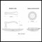 Product Specs for Emtek 8107 Wembley Lever with Ribbon & Reed Rosette