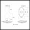 Product Specs for Emtek 8108 Bristol Knob with #8 Rosette