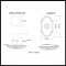 Product Specs for Emtek 8108 Lowell Crystal Knob with #8 Rosette
