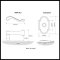 Product Specs for Emtek 8108 Rope Lever with #8 Rosette