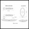 Product Specs for Emtek 8120 Ribbon & Reed Lever with Oval Rosette