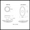 Product Specs for Emtek 8120 Rope Knob with Oval Rosette