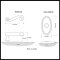 Product Specs for Emtek 8120 Rustic Lever with Oval Rosette