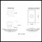 Product Specs for Emtek 8121 Astoria Knob with Rectangular Rosette