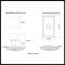 Product Specs for Emtek 8121 Providence Crystal Knob with Rectangular Rosette