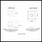 Product Specs for Emtek 8131 Astoria Knob with Quincy Rosette
