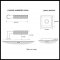 Product Specs for Emtek 8131 L-Square Hammered Lever with Quincy Rosette
