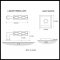 Product Specs for Emtek 8131 L-Square Tribeca Lever with Quincy Rosette
