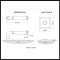 Product Specs for Emtek 8131 Merrimack Lever with Quincy Rosette