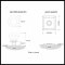 Product Specs for Emtek 8131 Old Town Clear Knob with Quincy Rosette