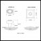 Product Specs for Emtek 8131 Victoria Knob with Quincy Rosette