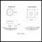 Product Specs for Emtek 8131 Waverly Knob with Quincy Rosette