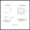 Product Specs for Emtek 8161 Hampton Knob with Wilshire Rosette