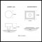 Product Specs for Emtek 8161 Laurent Knob with Wilshire Rosette