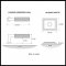 Product Specs for Emtek 8161 L-Square Hammered Lever with Wilshire Rosette