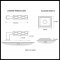 Product Specs for Emtek 8161 L-Square Tribeca Lever with Wilshire Rosette