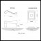 Product Specs for Emtek 8161 Rope Lever with Wilshire Rosette