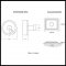 Product Specs for Emtek 8161 Spoke Knob with Wilshire Rosette
