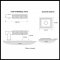 Product Specs for Emtek 8161 T-Bar Hammered Lever with Wilshire Rosette