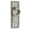 Detailed Image of Emtek 86042 Hammered Vertical Ring Pull