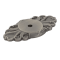 Detailed Image of Emtek 86293 Backplate for Knob
