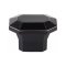 Emtek #86613 Hollywood Regency Collection, Riviera Rectangular Cabinet Knob, Oil Rubbed Bronze (US10B) Finish