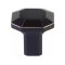 Emtek #86612 Hollywood Regency Collection, Riviera Square Cabinet Knob, Oil Rubbed Bronze (US10B) Finish