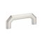 Emtek #86614 - *86620 Hollywood Regency Colection, Riviera Cabinet Pull, Satin Nickel (US15) Finish