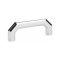 Emtek #86614 - *86620 Hollywood Regency Colection, Riviera Cabinet Pull, Polished Chrome (US26) Finish