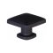 Emtek Timeless Classic #86643 Lawson Cabinet Knob, Flat Black (US19)