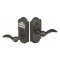 Emtek E2001 - E2201 Sandcast Bronze Classic Style Electronic Keypad Set