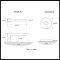 Product Specs for Emtek S10002 Stainless Steel Helios Lever with Disk Rosette