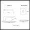 Product Specs for Emtek S10003 Stainless Steel Athena Lever with Square Rosette