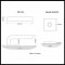 Product Specs for Emtek S10003 Stainless Steel Kiel Lever with Square Rosette