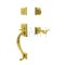 Franklin Empowered Entry Set in Polished Brass