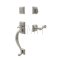 Franklin Entry Set in Satin Nickel