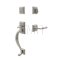 Franklin Entry Set in Satin Nickel