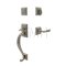 Franklin Entry Set in Pewter Finish