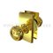 Emtek 5021RK Rectangular Rosette with Rope Knob, Dummy US4