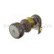 Emtek 5100P Keyed In Knob Regular Rosette, Entry US15A