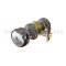 Emtek 5100P Keyed In Knob Regular Rosette, Entry US26